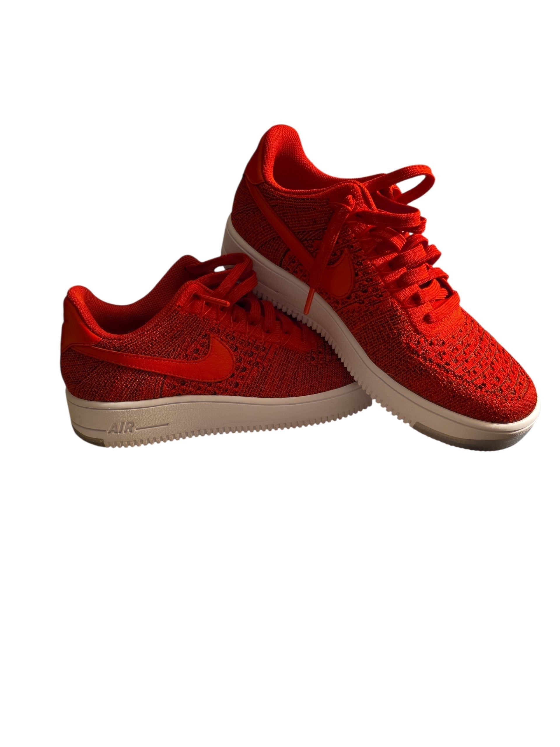 Nike Women's Red Flyknit Sneakers